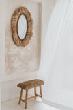 Banc en raphia - Naturel