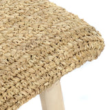 Banc en raphia - Naturel