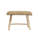 Banc en raphia - Naturel