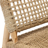 Fauteuil en corde de jute - Naturel