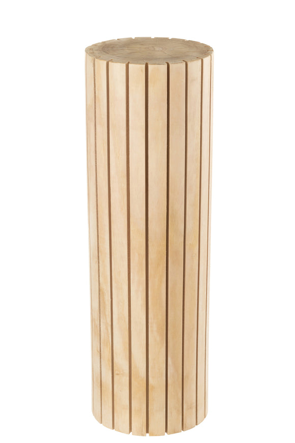 Colonne haute en bois